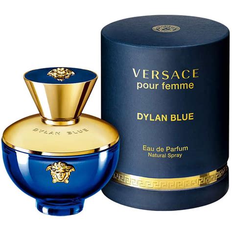 versace dylan blue pour femme eau de parfum spray details|Versace perfume dylan blue price.